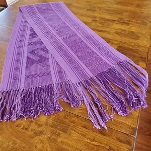 Vibrant Purple Table Runner